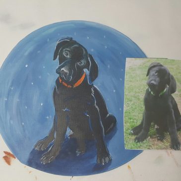 Paint Your Pet in a Snow Globe 12/15